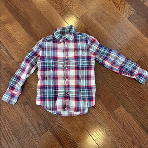 Crewcuts Multicolor Plaid Button Down Shirt